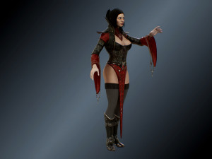 vampire Model 3D