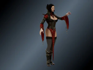 vampire 3D Model
