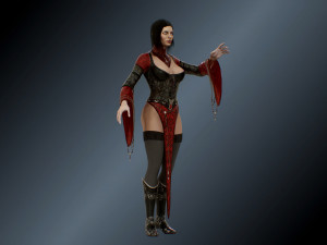 vampire Model 3D