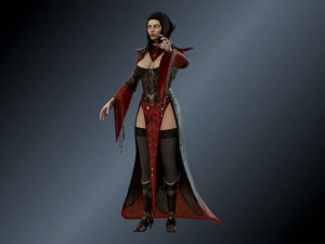 vampire Model 3D