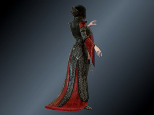 vampire Model 3D