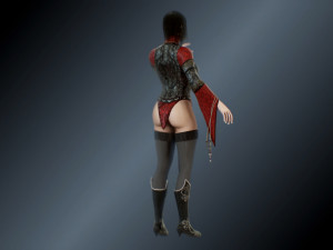 vampire Model 3D