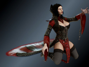 vampire Model 3D