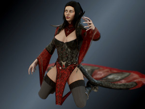 vampire Model 3D