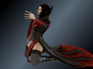 vampire Model 3D
