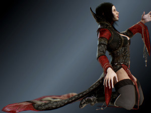 vampire Model 3D