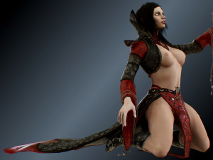 vampire Model 3D