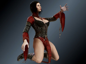 vampire Model 3D