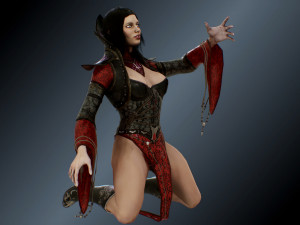 vampire Model 3D