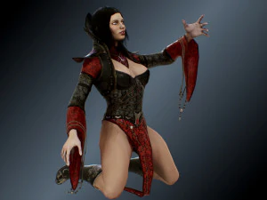 vampire 3D Model