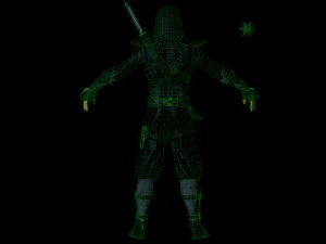 ninja 3D Model