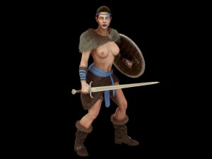 viking 3D Model