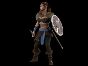 viking 3D Model