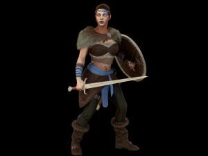 viking 3D Model