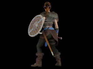 viking 3D Model