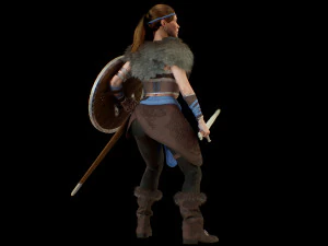 viking 3D Model