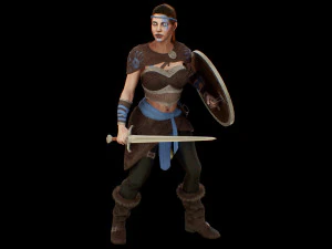 viking 3D Model