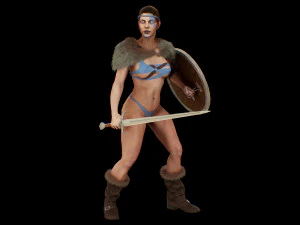 viking 3D Model