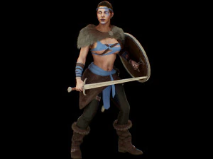 viking 3D Model