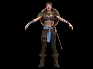 viking 3D Model