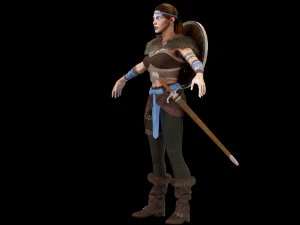 viking 3D Model