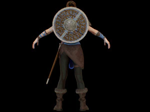 viking 3D Model