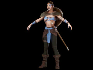 viking 3D Model