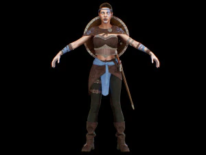 viking 3D Model