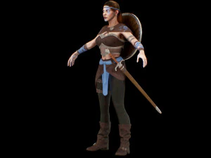 viking 3D Model