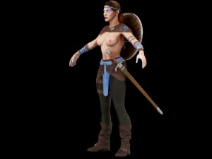 viking 3D Model