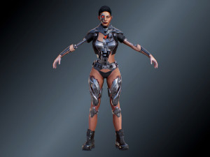 cyberpunk 3D Модель