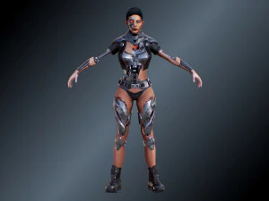 cyberpunk 3D Model