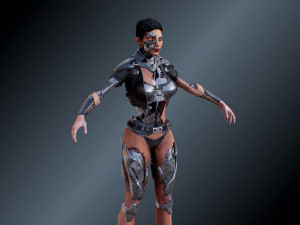 cyberpunk 3D Модель