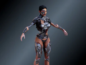 cyberpunk 3D Model