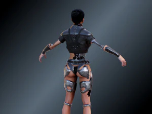 cyberpunk 3D Model