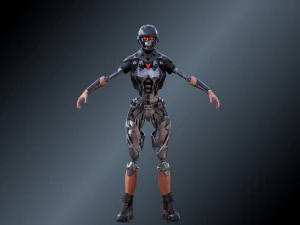 cyberpunk 3D Model