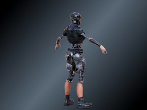 cyberpunk 3D Модель