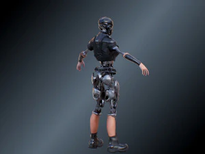 cyberpunk 3D Model