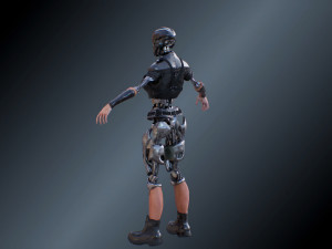 cyberpunk 3D Модель