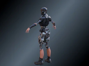 cyberpunk 3D Model
