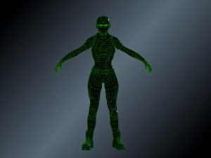 cyberpunk 3D Модель