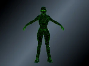 cyberpunk 3D Model