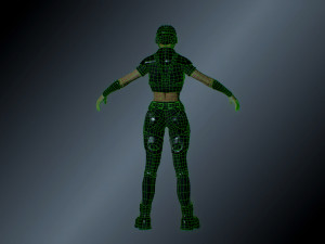 cyberpunk 3D Модель