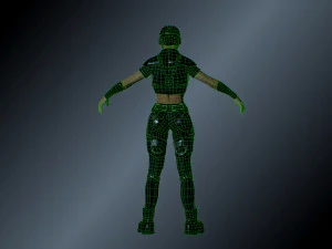 cyberpunk 3D Model