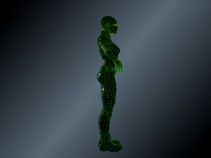 cyberpunk 3D Model