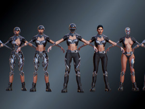 cyberpunk 3D Модель