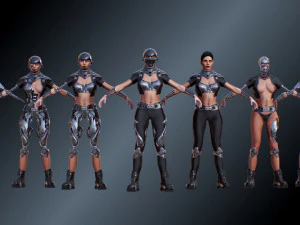 cyberpunk 3D Model