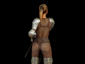 knight girl 2 3D 모델