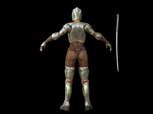 knight girl 2 3D Model