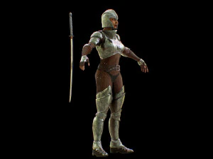 knight girl 2 3D Model